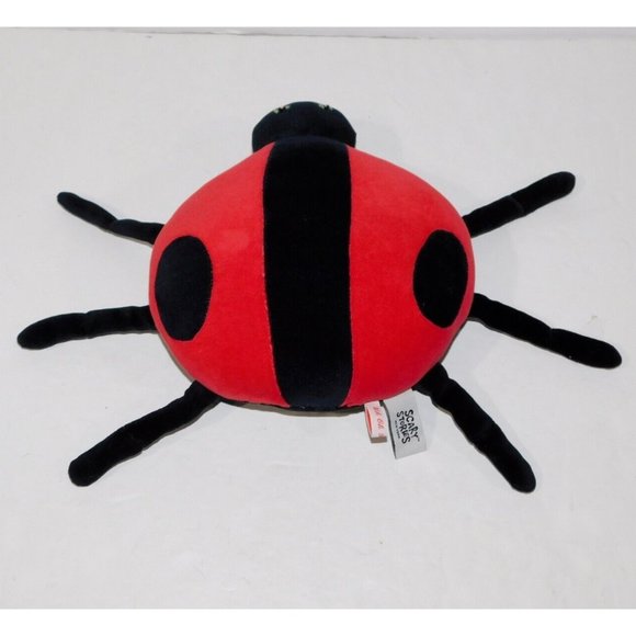VTG 2000 Scary Stories 16" Plush Red Black UH NO BED BUGS stuffed Toy Insect - Picture 4 of 6